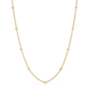 16" Dotted Chain Necklace