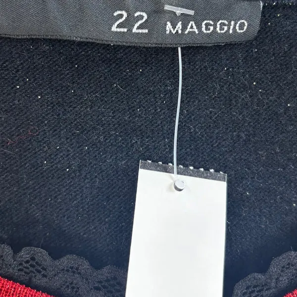 22 Maggio Jumper - Medium Multicoloured Wool Blend
