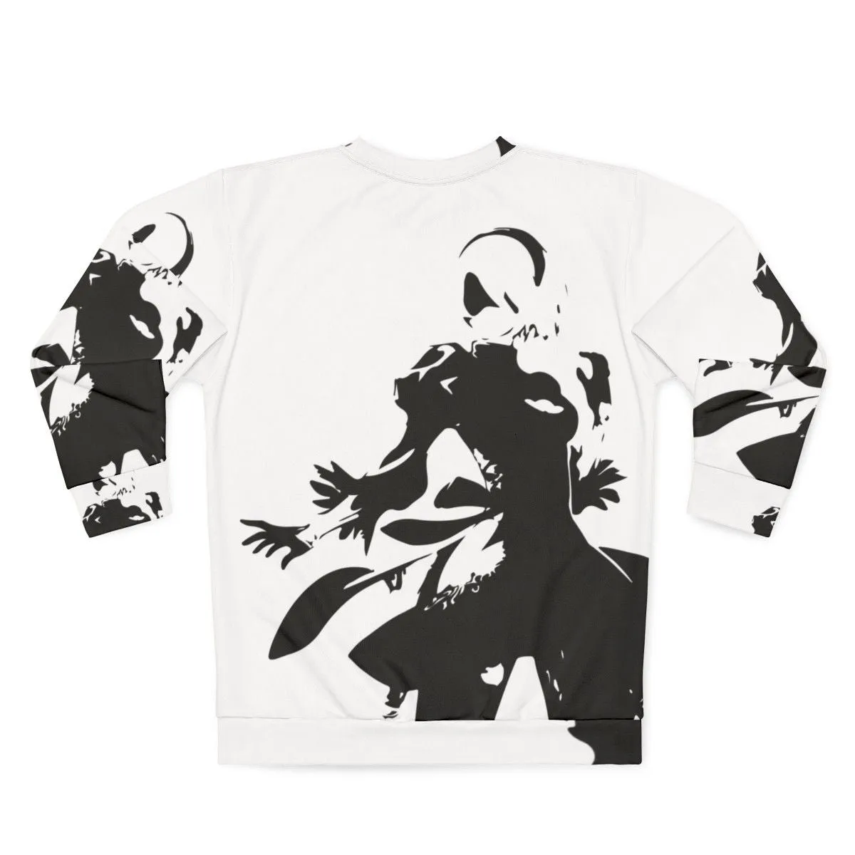 2B Silhouette Sweatshirt - Nier Automata Inspired Gamer Apparel
