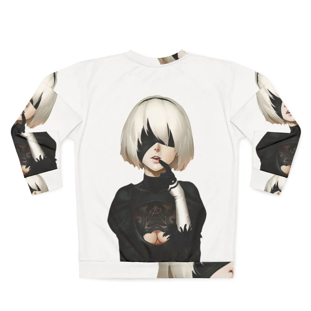 2B Sweatshirt - Nier Automata Inspired Video Game Fashion
