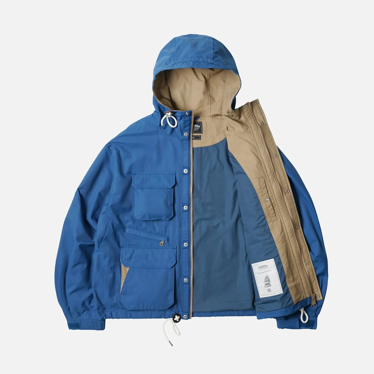 60/40 MOUNTAIN PARKA COAT  - ROYAL BLUE