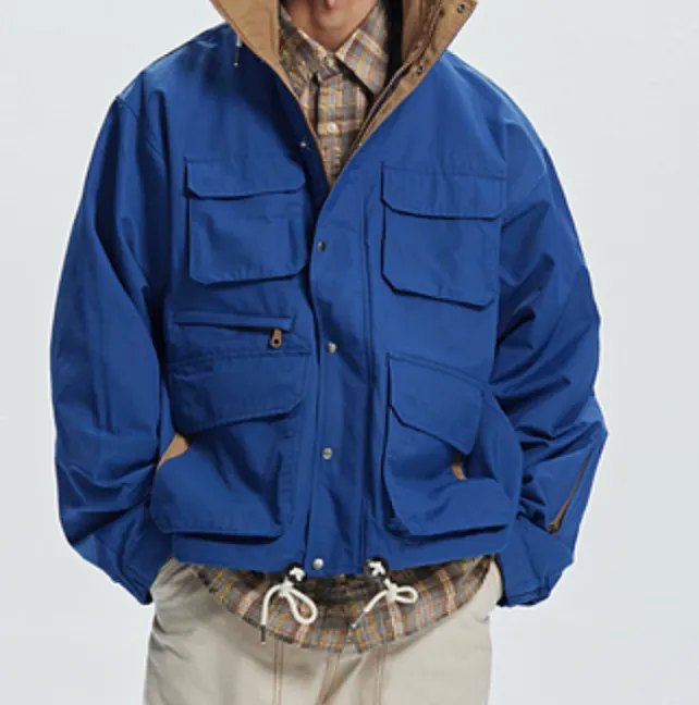 60/40 MOUNTAIN PARKA COAT  - ROYAL BLUE