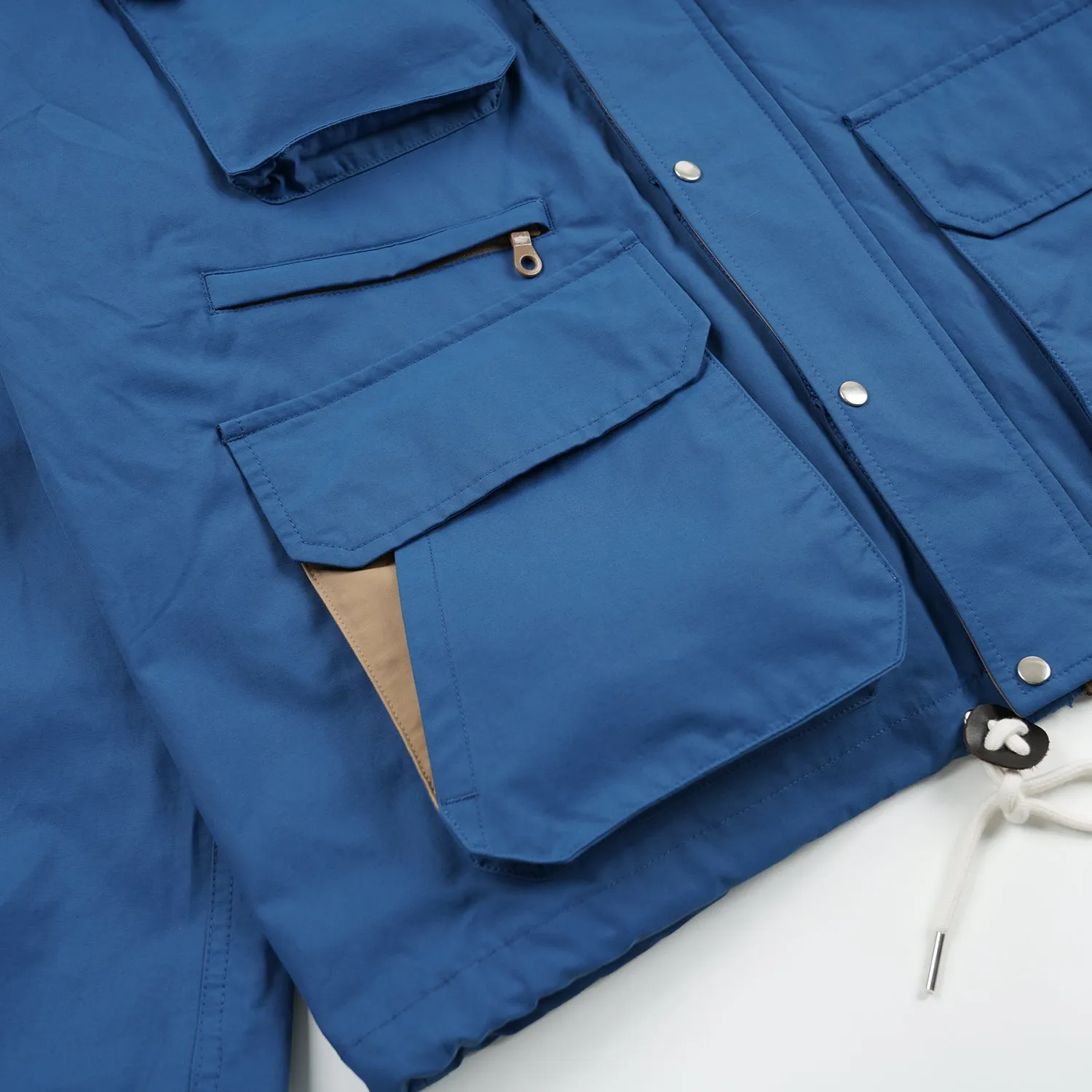 60/40 MOUNTAIN PARKA COAT  - ROYAL BLUE