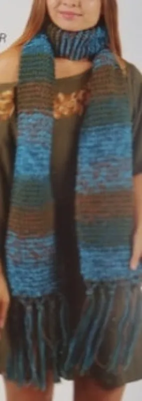 Acrylic Twotone Scarf