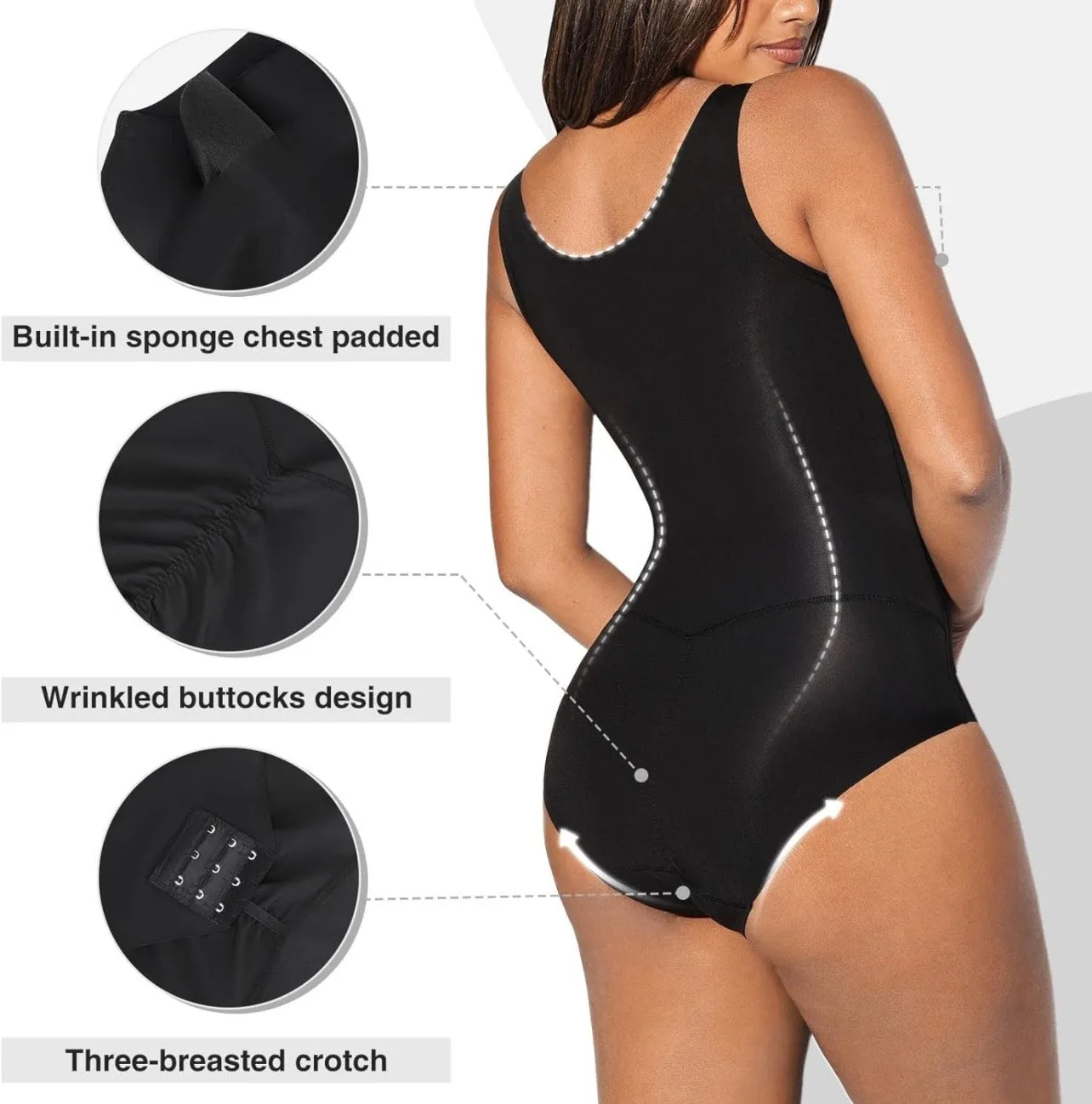 Air Slimp 3 in 1 Sculpting Body Shaper - Mid Support