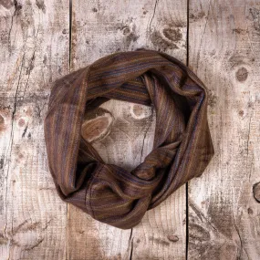 Alpaca Infinity Loop Boho Scarf, Cozy & Oversized (Traditional Inca Style)