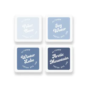 Altenew Northern Shore Fresh Dye Ink Mini Cube Set
