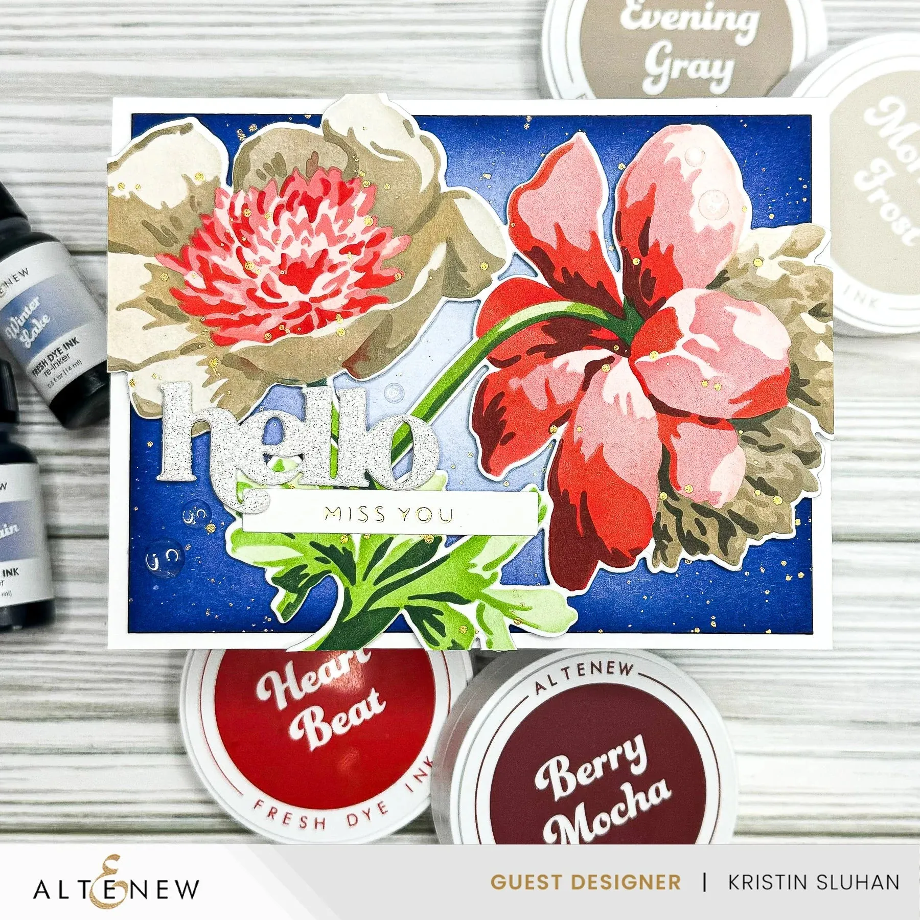 Altenew Northern Shore Fresh Dye Ink Re-inker - Polar Bear