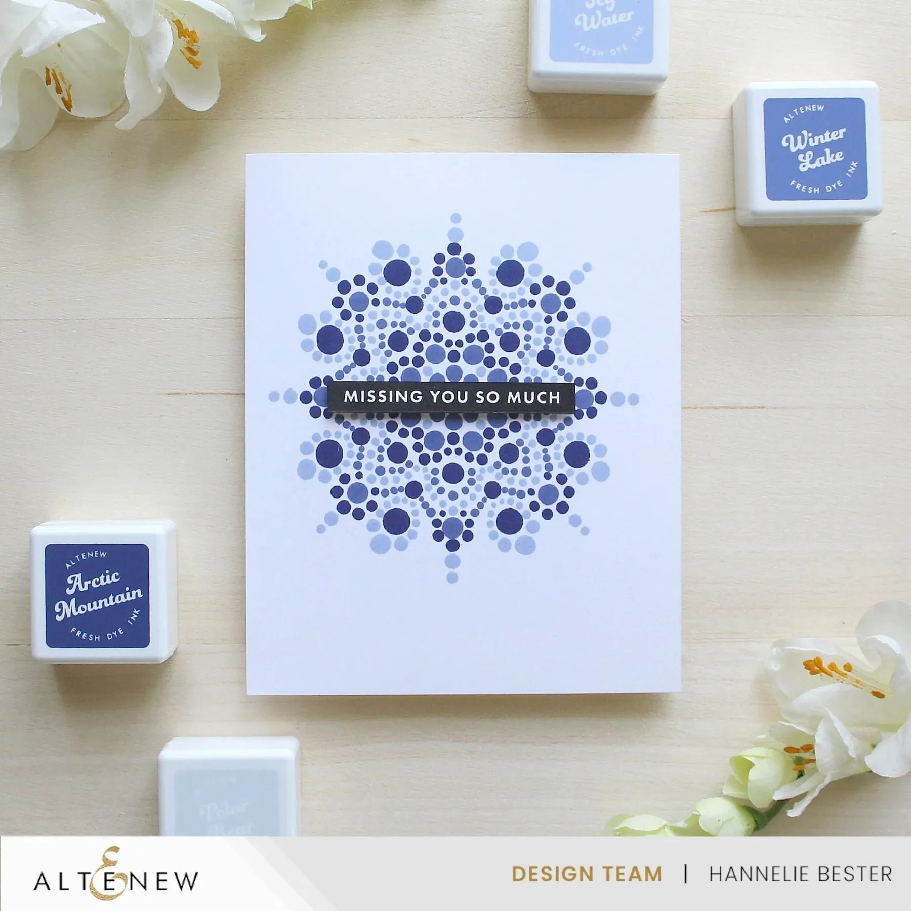 Altenew Northern Shore Fresh Dye Ink Re-inker - Polar Bear