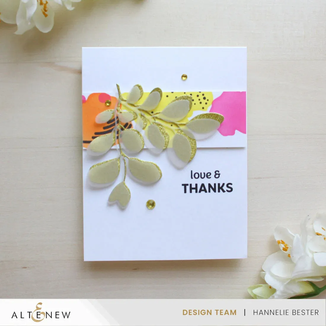 Altenew Stencil Art: Nature Splashes Layering Stencil Set (6 in 1)