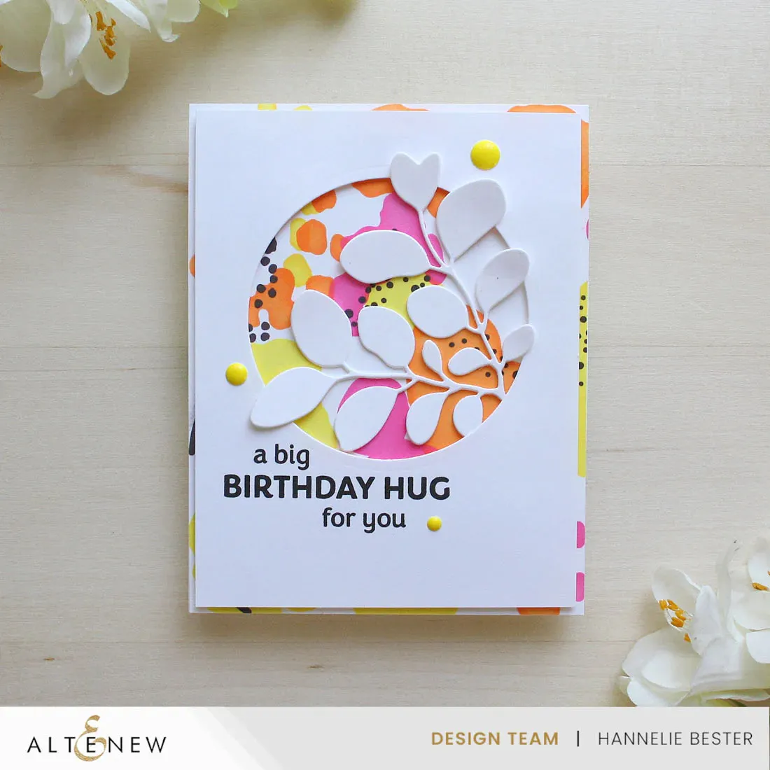 Altenew Stencil Art: Nature Splashes Layering Stencil Set (6 in 1)