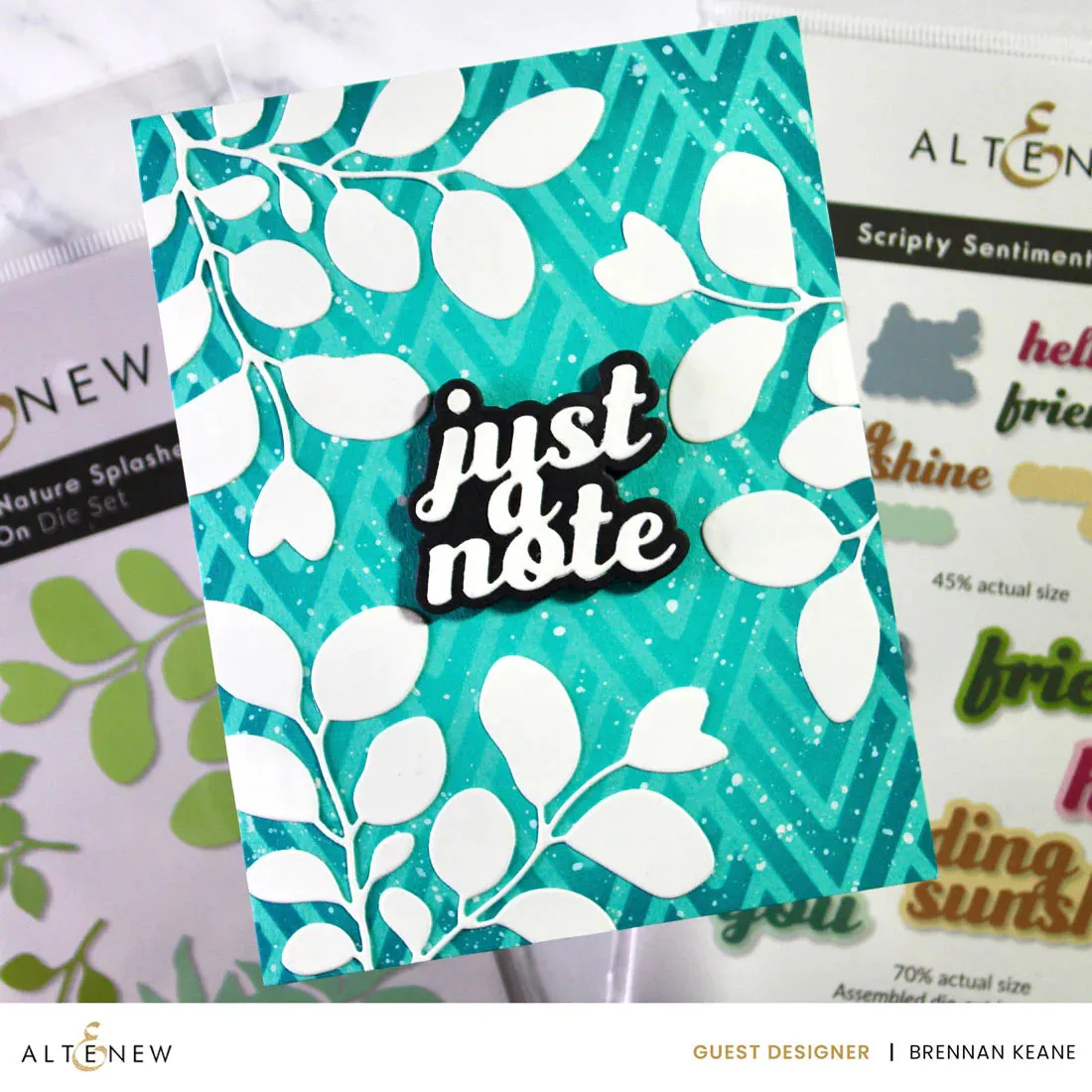 Altenew Stencil Art: Nature Splashes Layering Stencil Set (6 in 1)