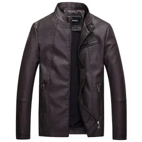 Angelo Ricci™ Bomber Leather Men Jackets