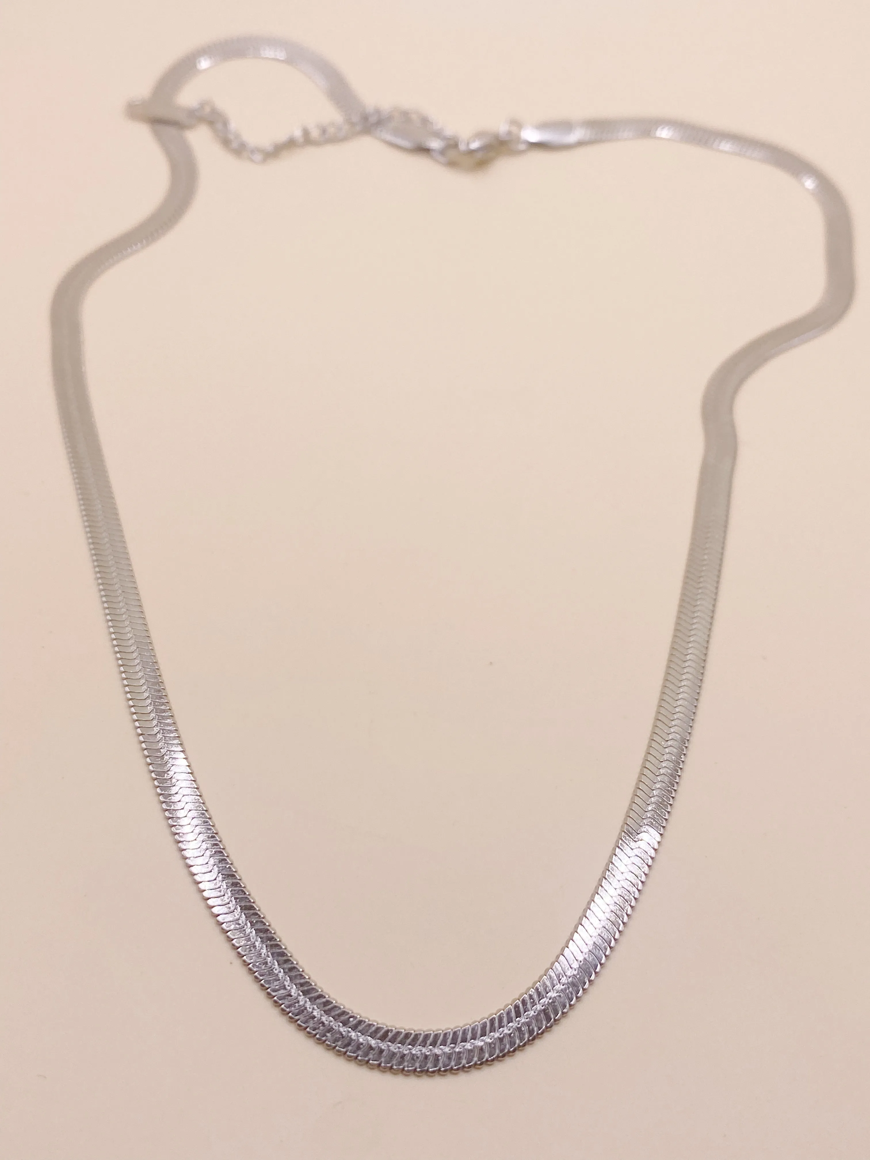 Annika Herringbone Necklace