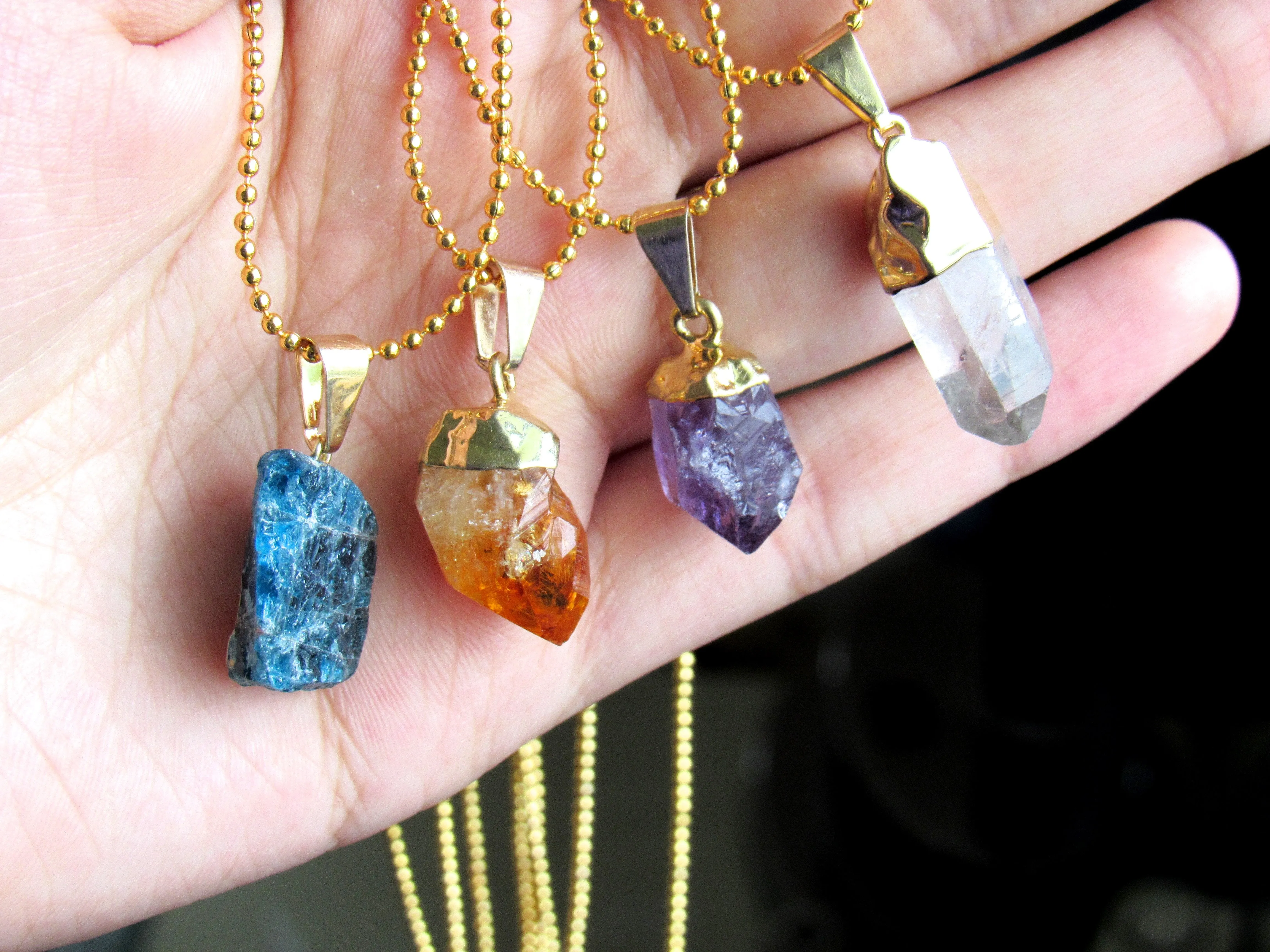 Apatite Stone Chokers