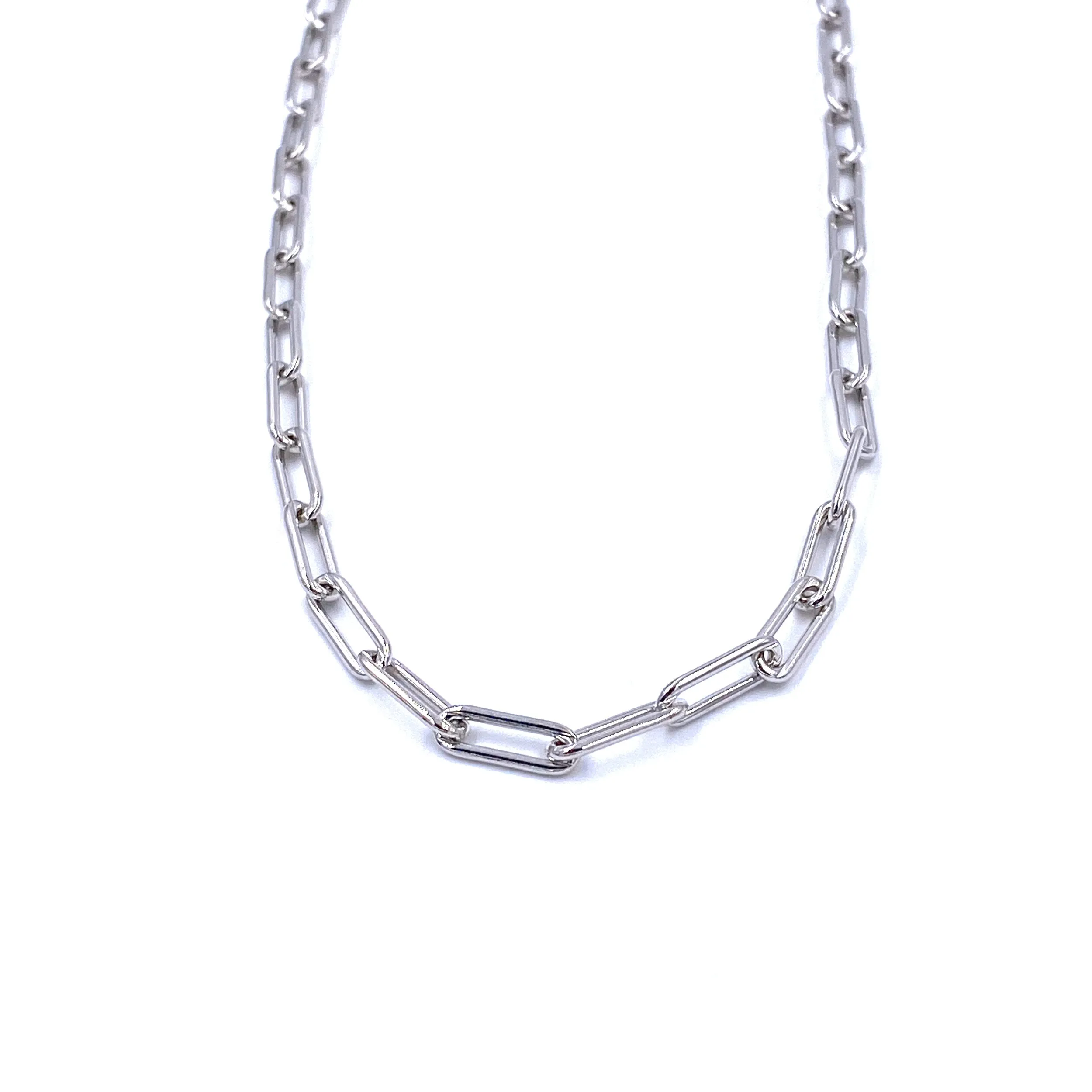 Ashley Gold Stainless Steel Rectangle Layering Necklace