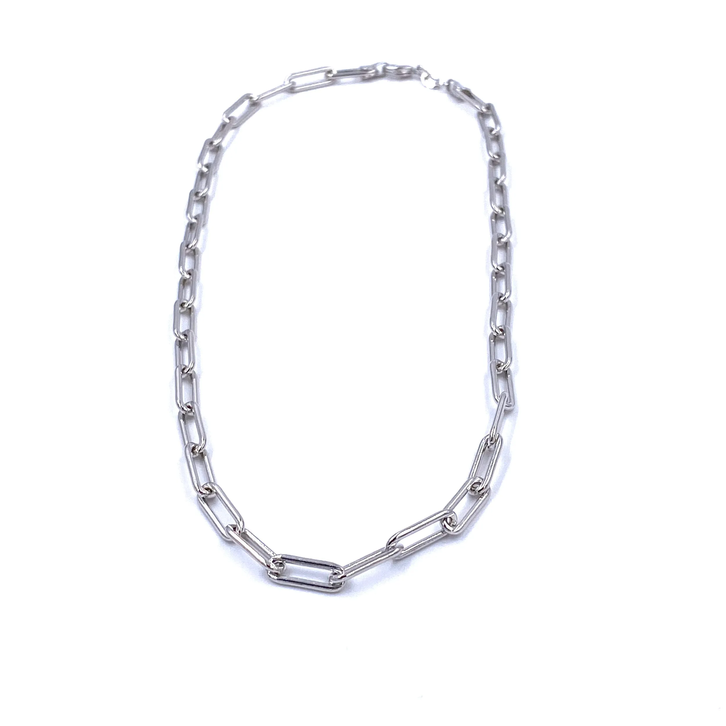 Ashley Gold Stainless Steel Rectangle Layering Necklace