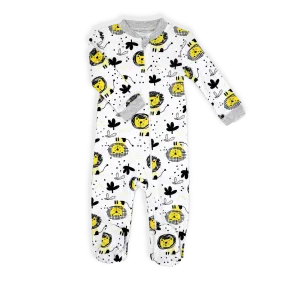 Baby Boy's Lion Coverall Bodysuit