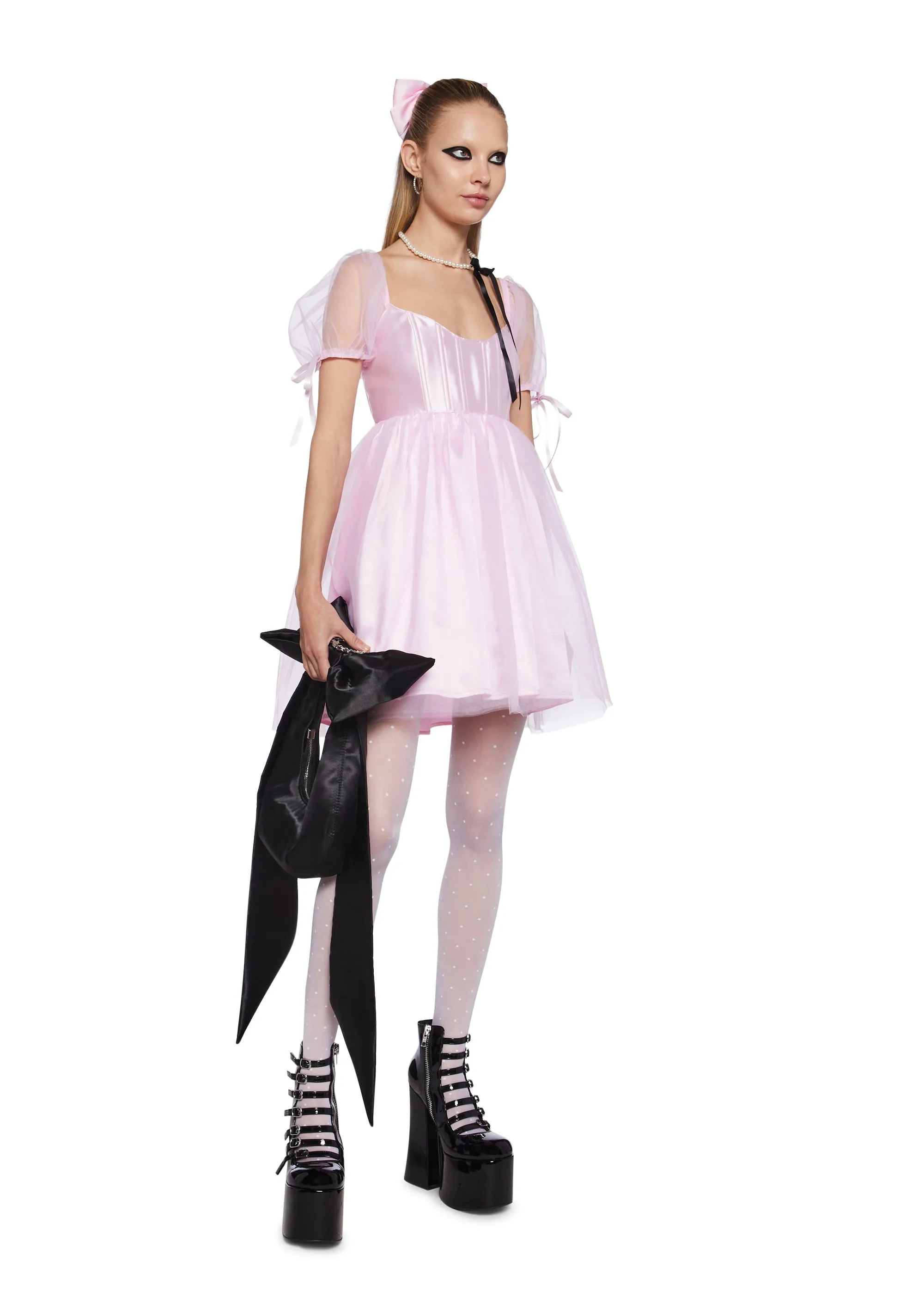 Balcony Romance Babydoll Dress