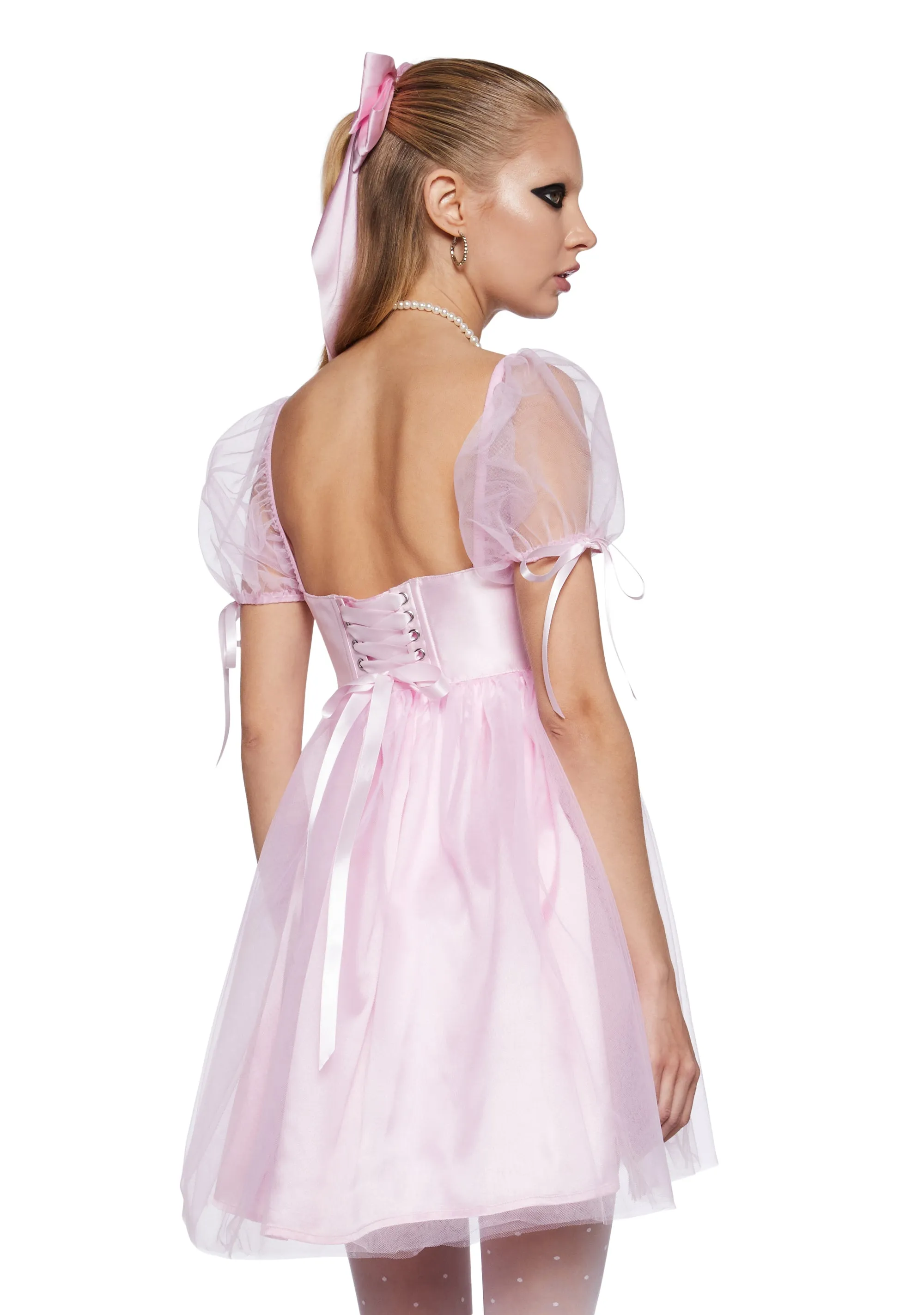 Balcony Romance Babydoll Dress