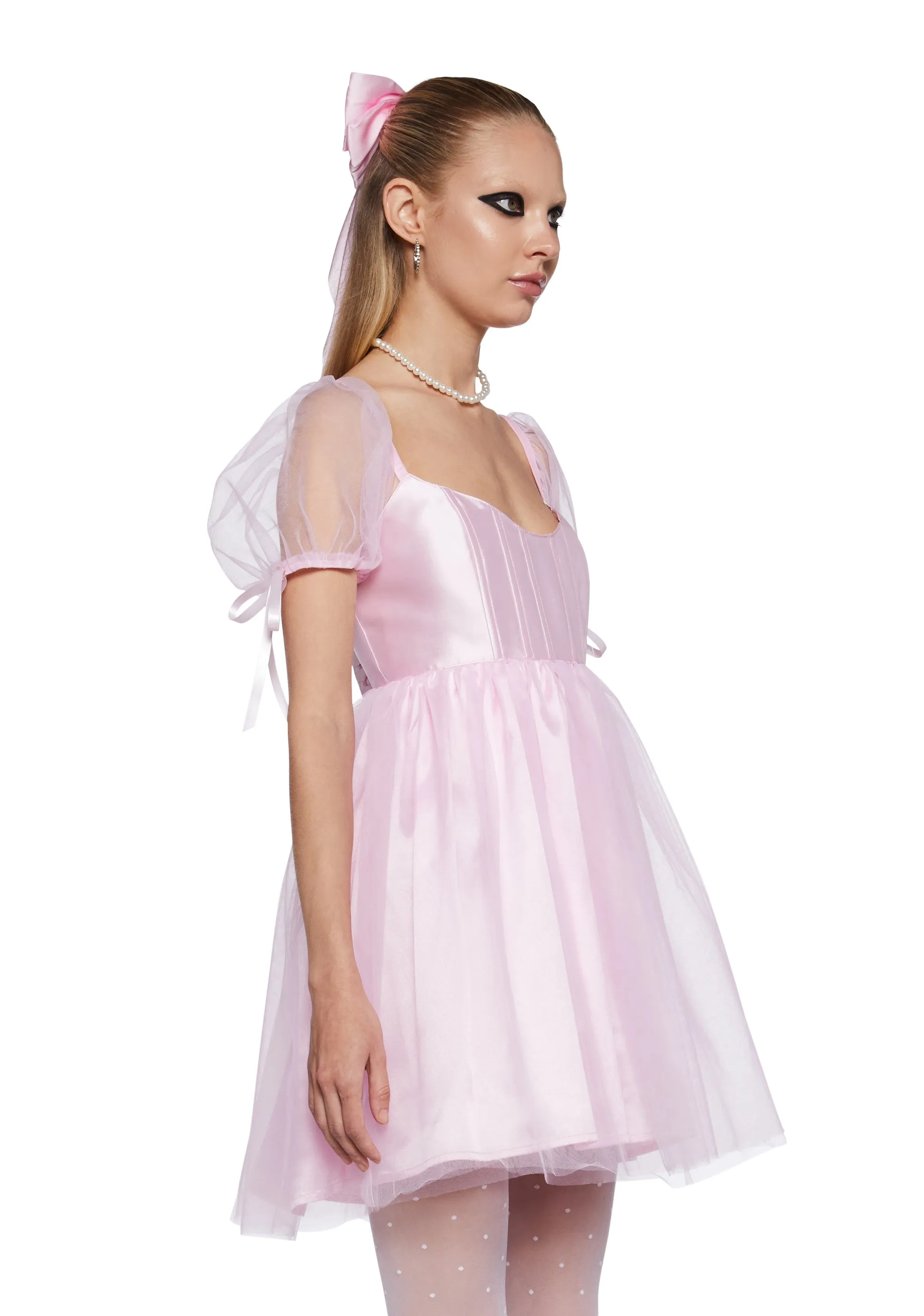 Balcony Romance Babydoll Dress