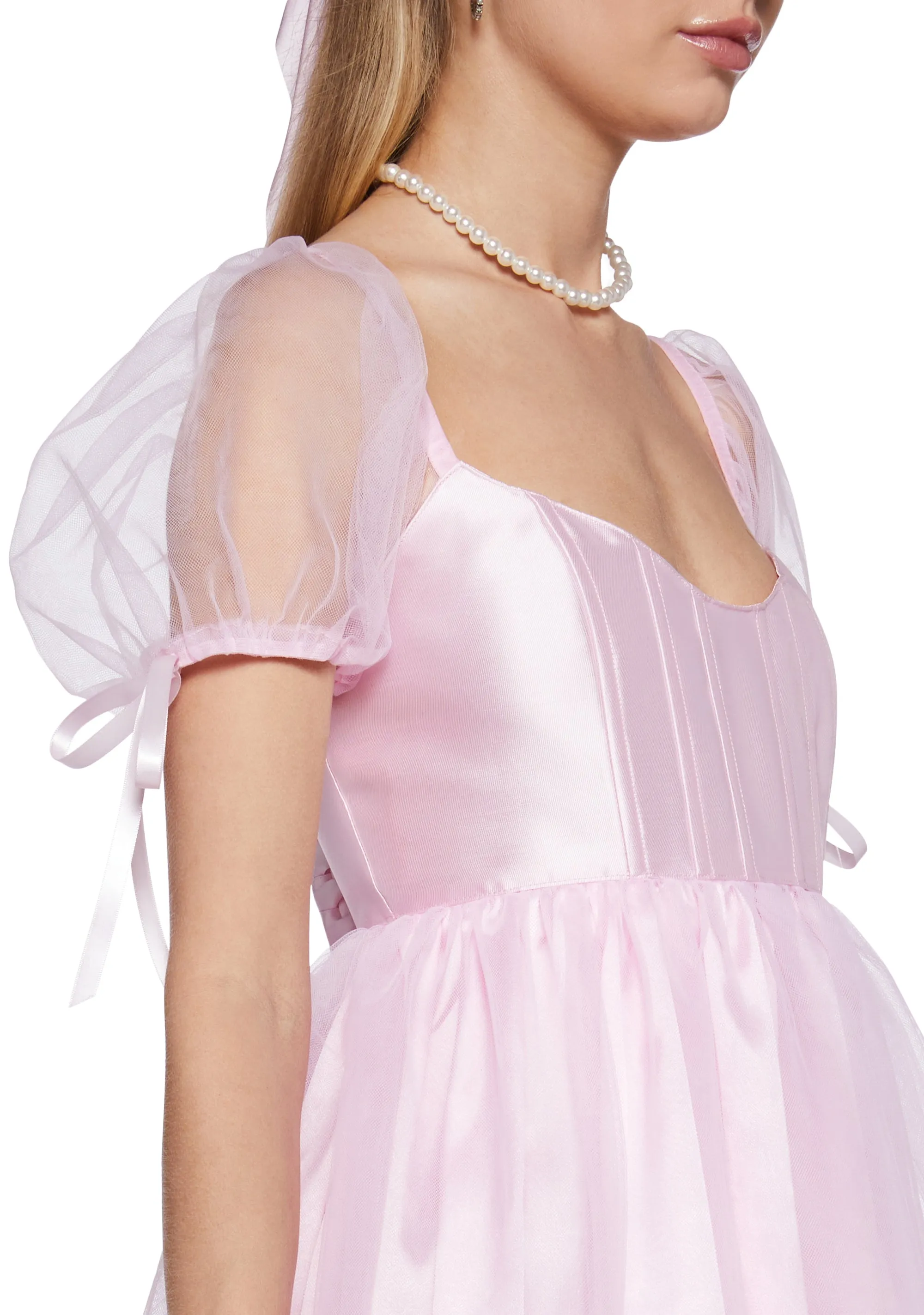 Balcony Romance Babydoll Dress