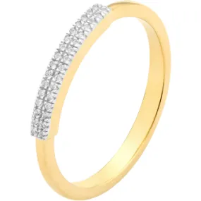 BAR NONE STACK RING