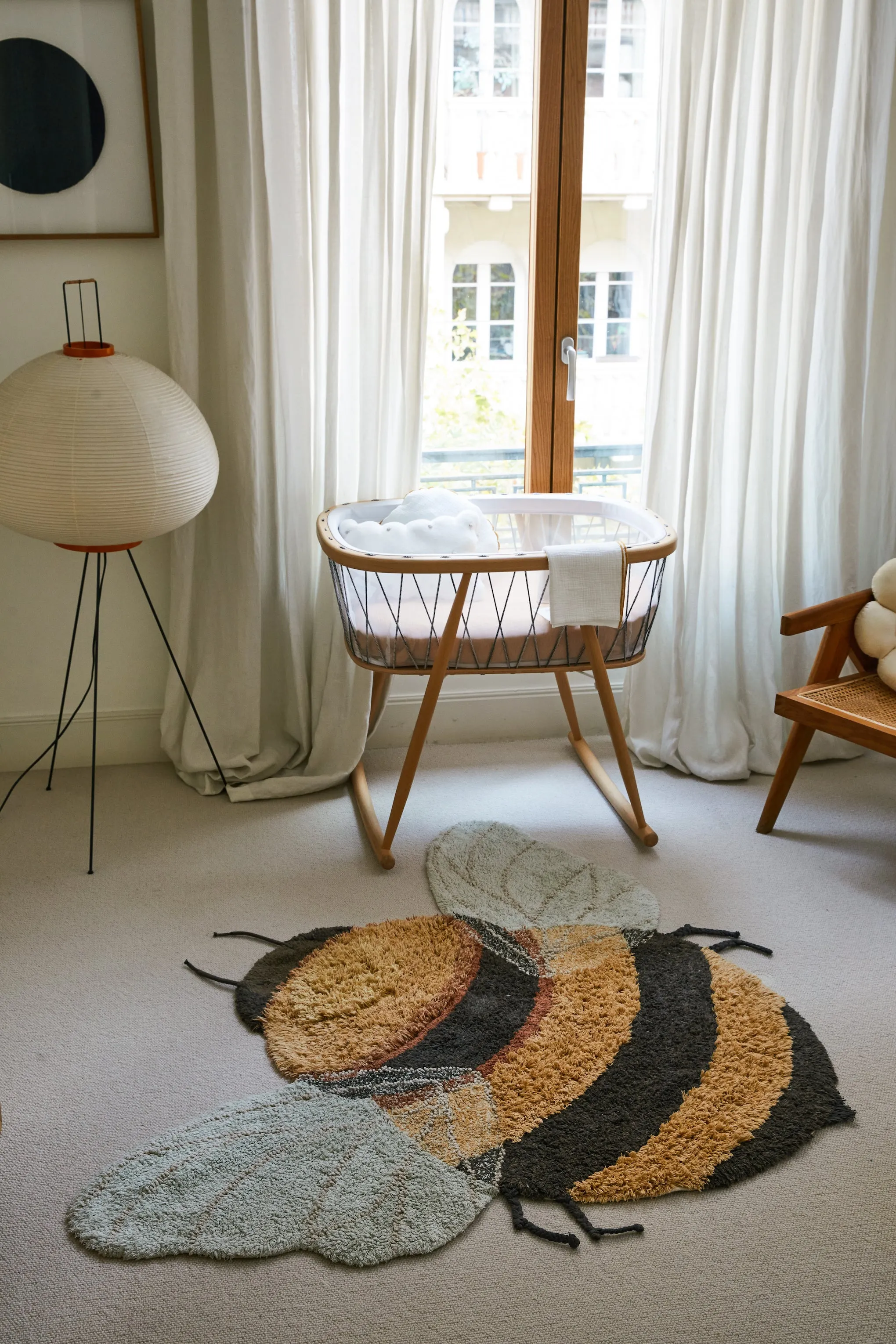 Bee Washable Rug