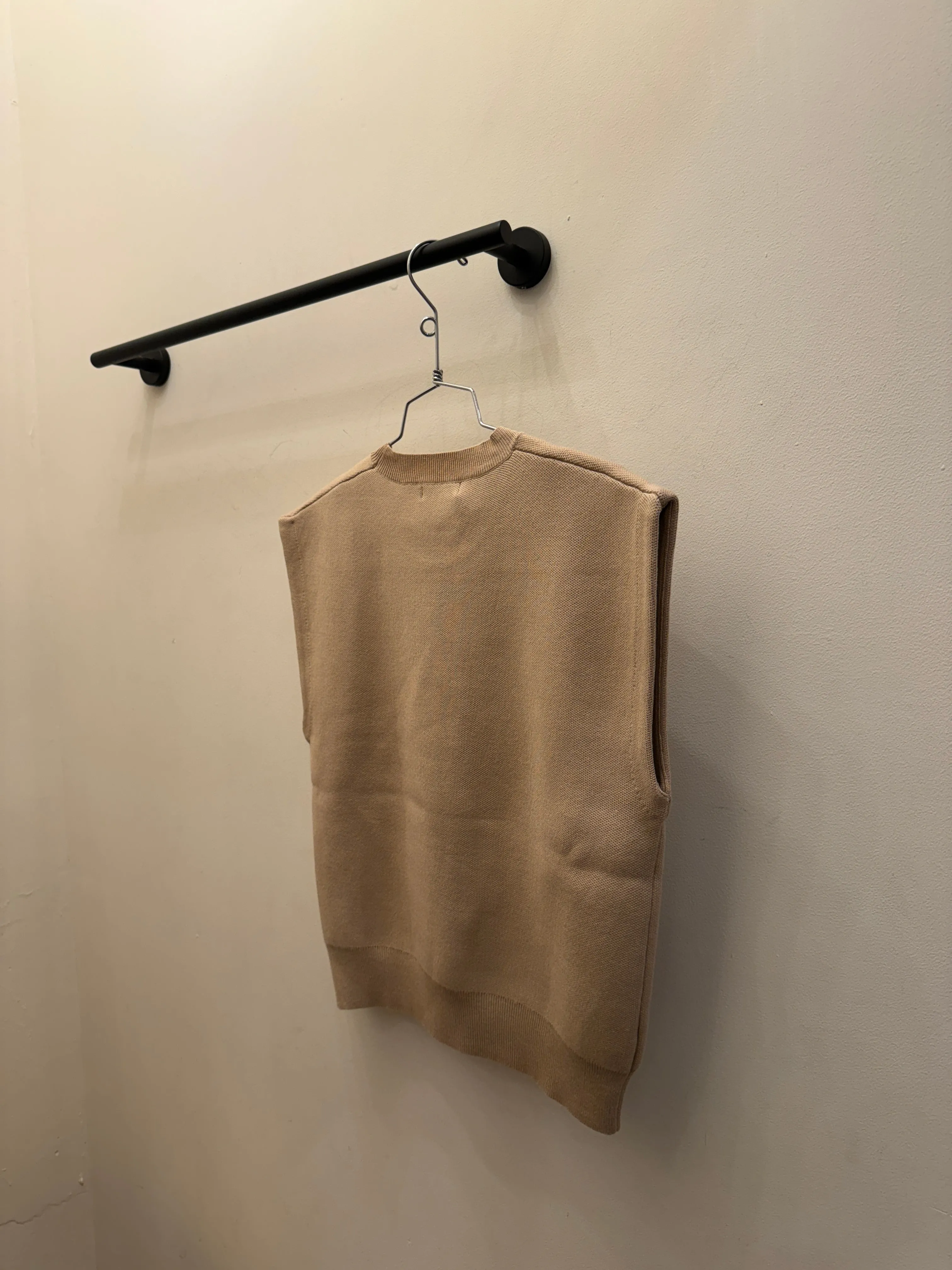 Beige Knit vest