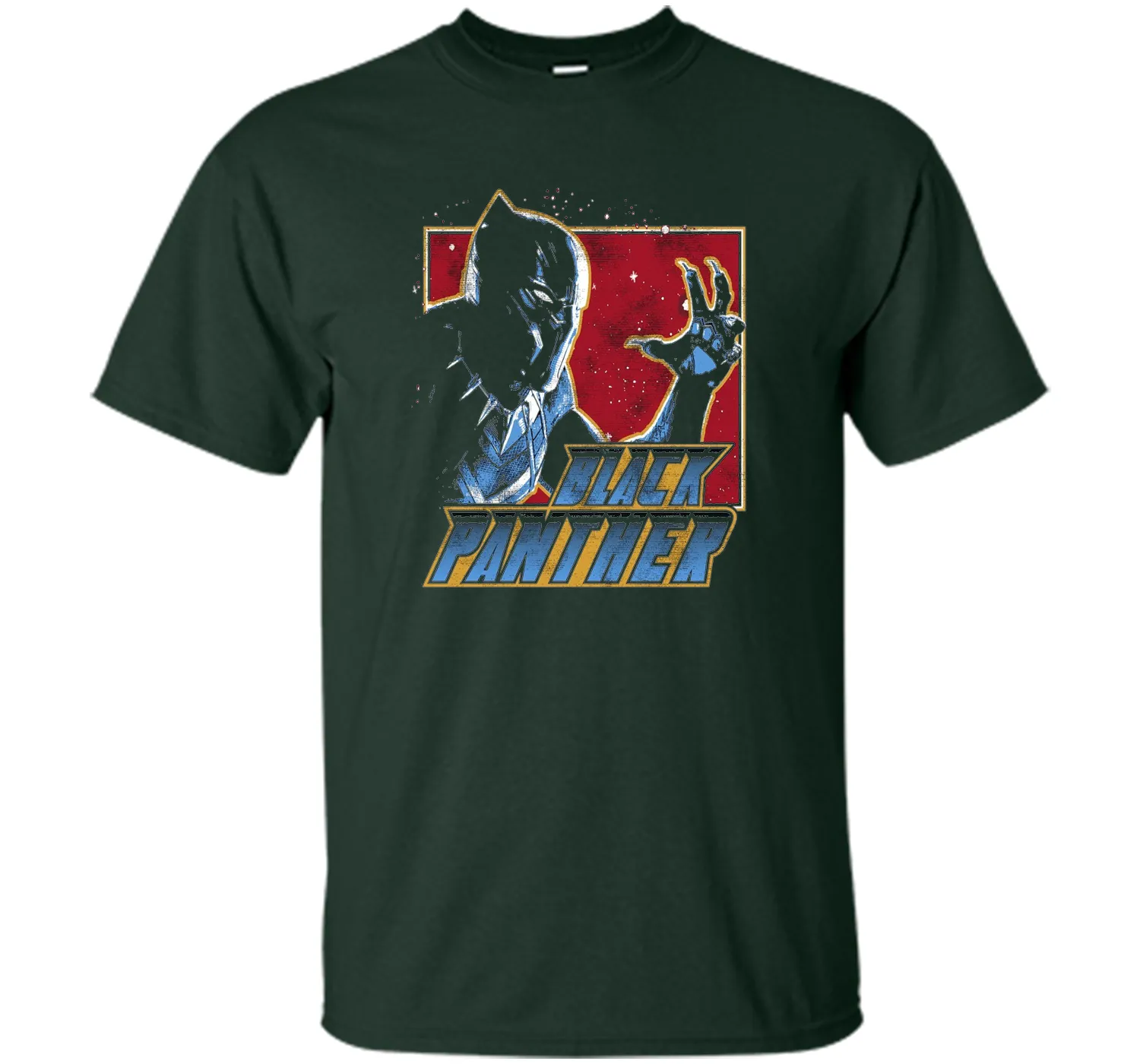 Black Panther Claws Graphic T-Shirt