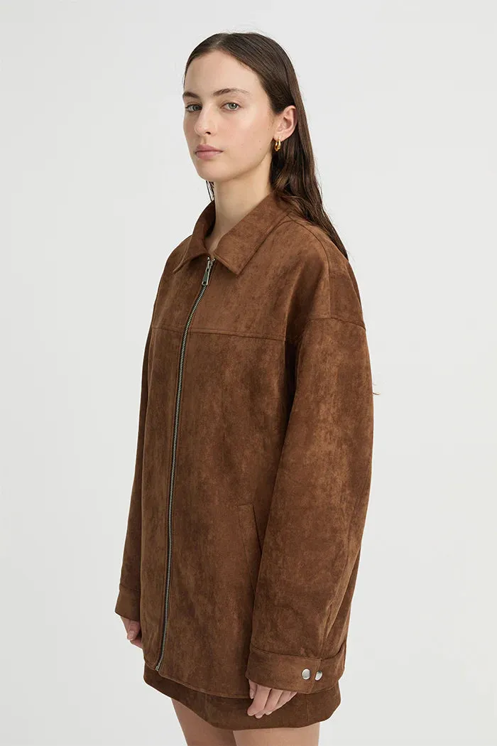 Blanca Fraser Jacket - Coffee