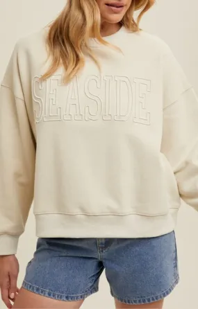 Blanche Ecru Seaside Sweatshirt