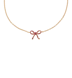 Blush Ribbon Bracelet