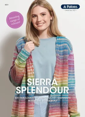 Booklet 8031 - Patons Sierra Splendour