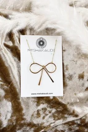 Bow Necklace