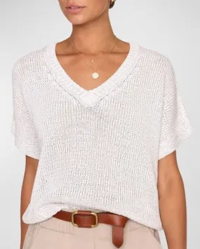 Brochu Walker - Gaia Tee in Glacier White