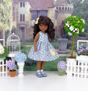 Buttercup Blues - dress with shoes for Ruby Red Fashion Friends doll