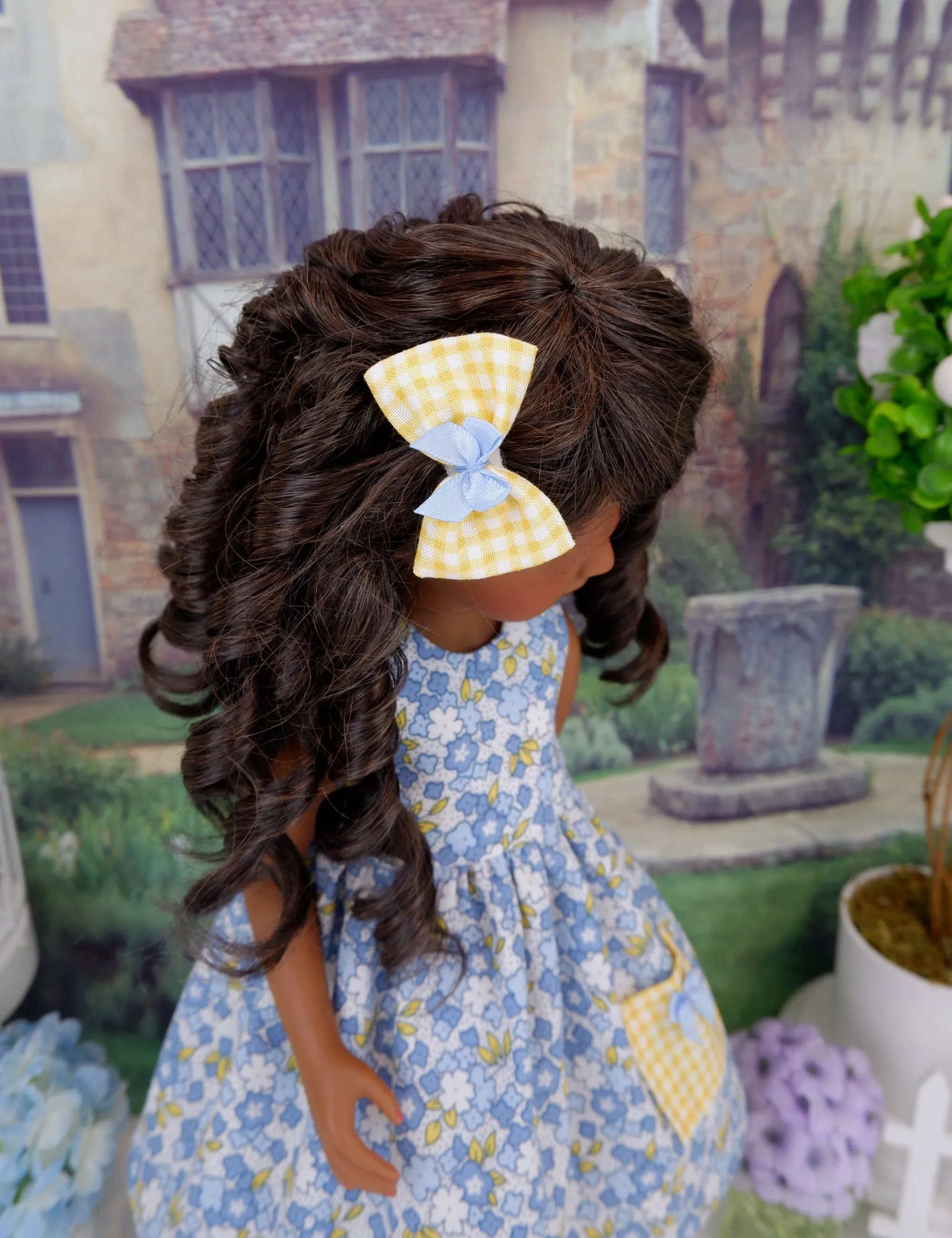 Buttercup Blues - dress with shoes for Ruby Red Fashion Friends doll