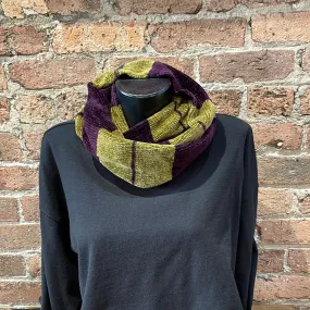 BZ Striped Chenille Infinity Scarf