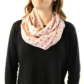 Cactus Herbage Infinity Scarf