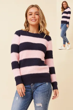 Caroline Morgan Honeycomb Knit Jumper