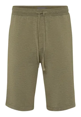Casuals Drawstring Shorts | Moss Melange 75039-2361