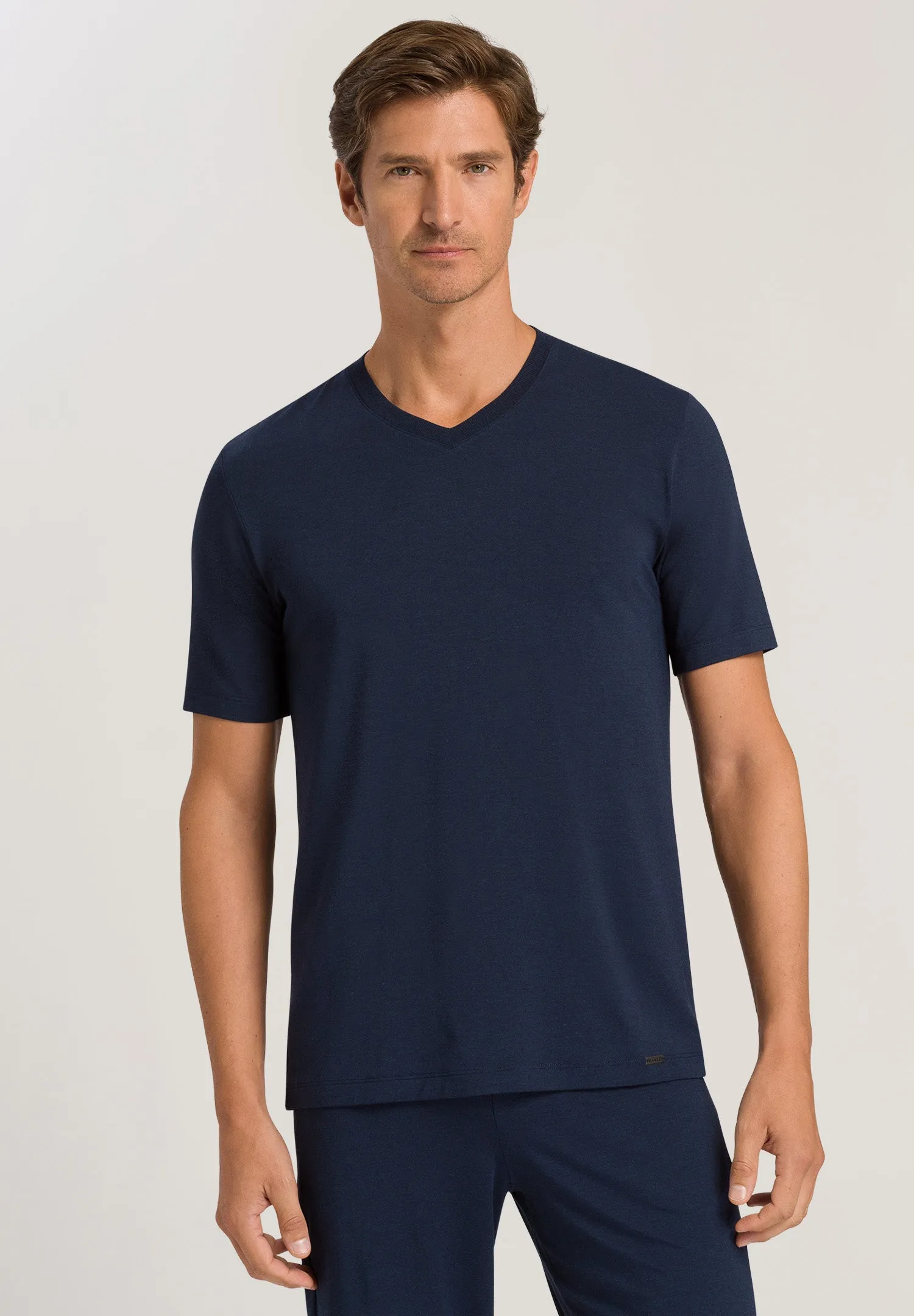 Casuals Soft V-Neck T-Shirt | Deep Navy 75035-1610