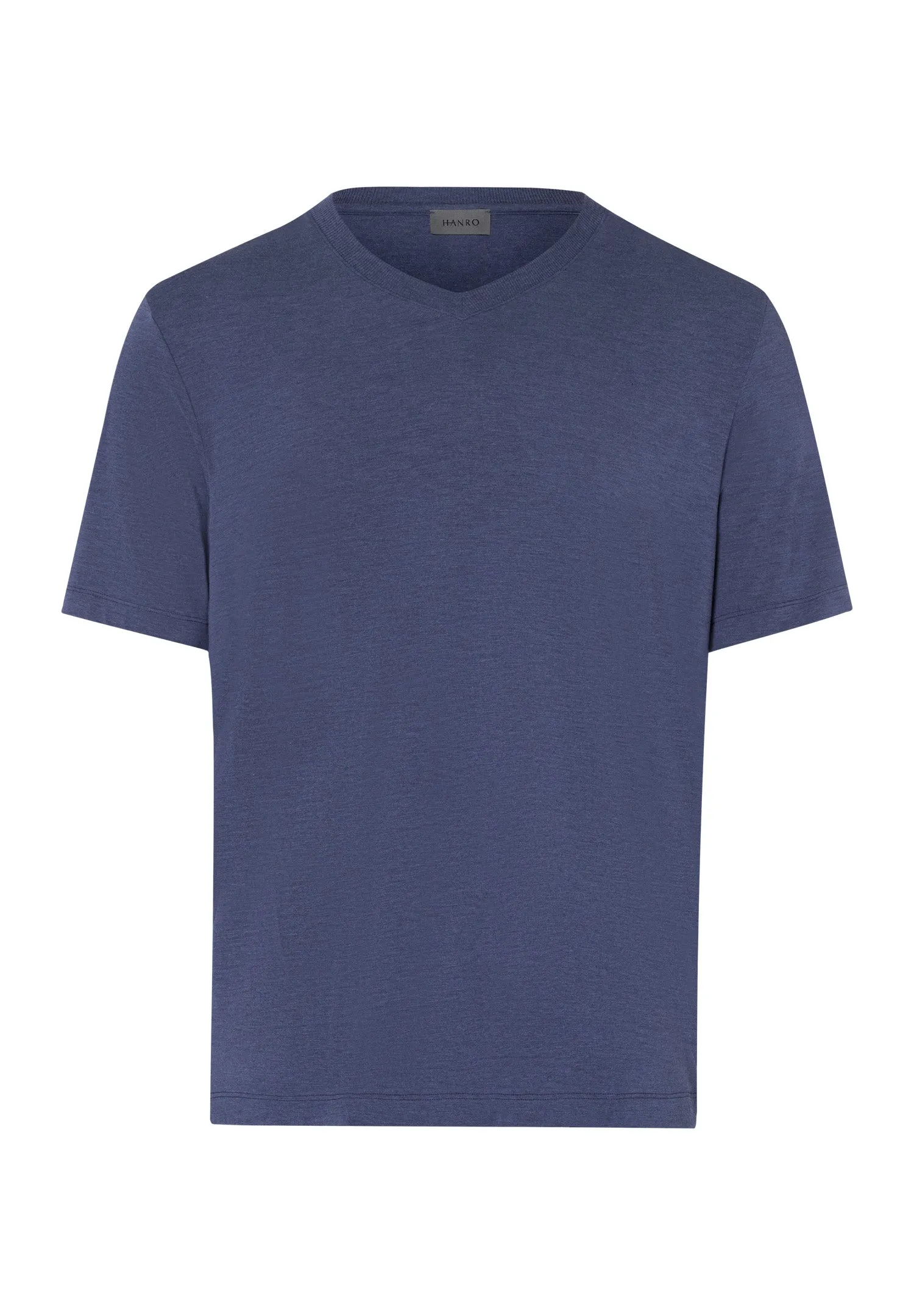 Casuals Soft V-Neck T-Shirt | Slate Blue Melange 75035-2898