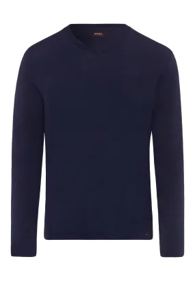 Casuals V-Neck Top | Deep Navy 75036-1610