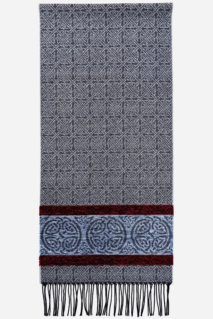 Celtic Grey Scarf