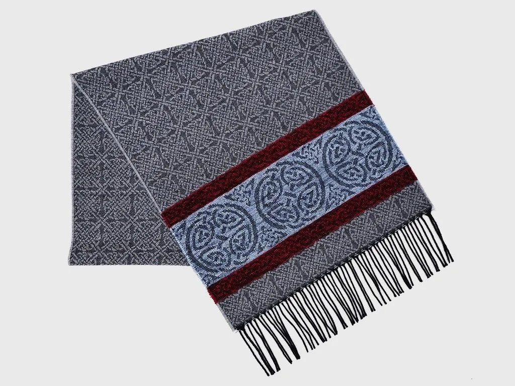 Celtic Grey Scarf