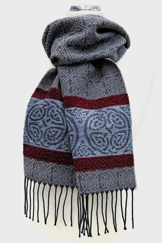 Celtic Grey Scarf