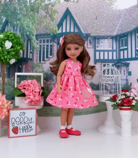 Cheery Cherry - dress with shoes for Ruby Red Fashion Friends doll