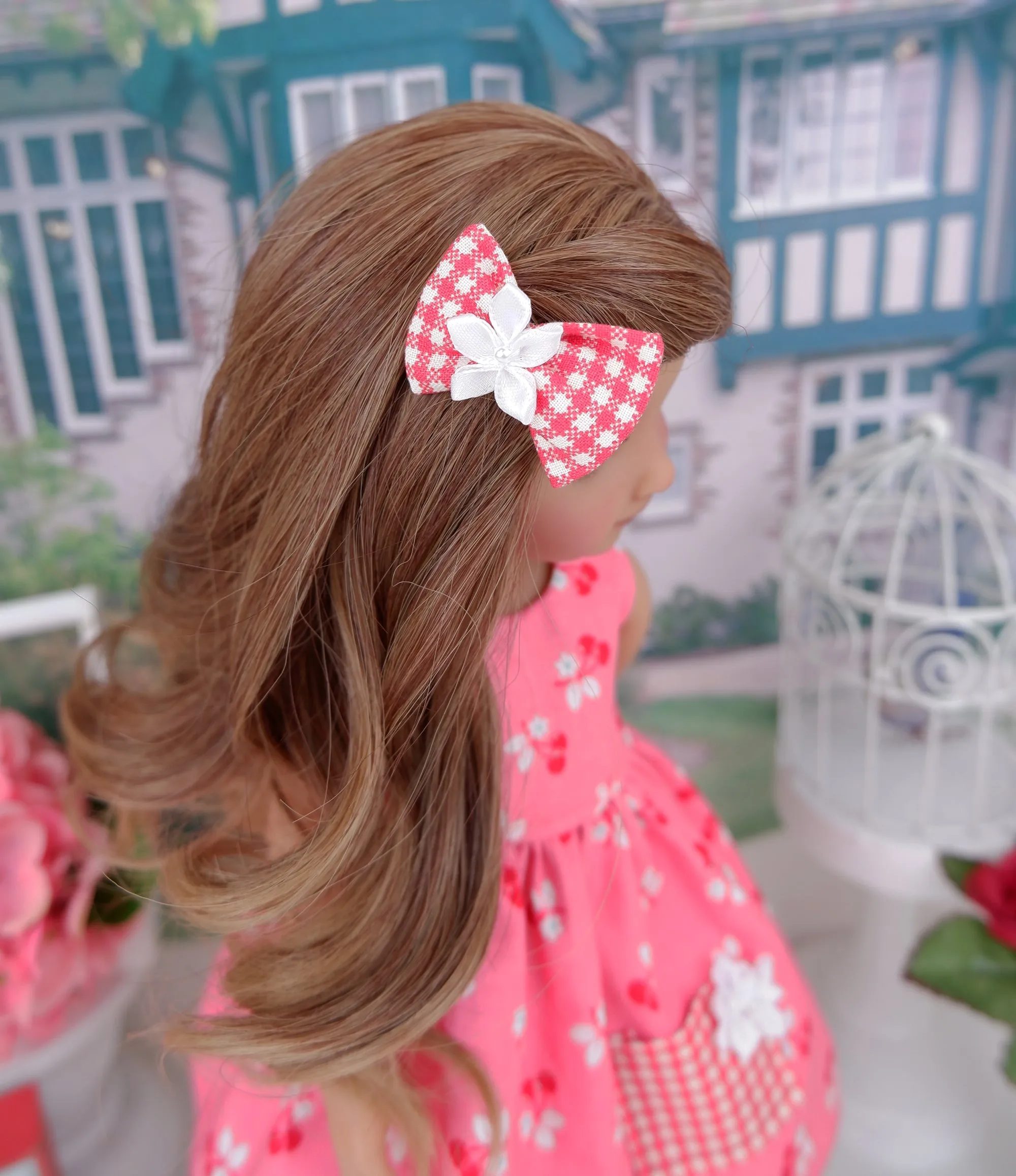 Cheery Cherry - dress with shoes for Ruby Red Fashion Friends doll